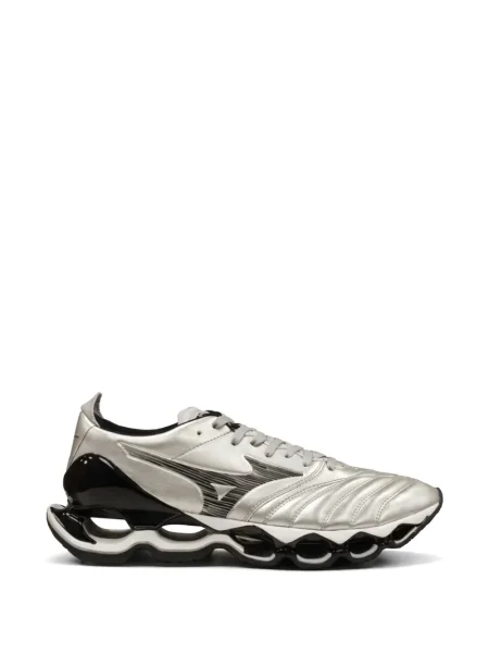 Sneakerși Mizuno argintiu