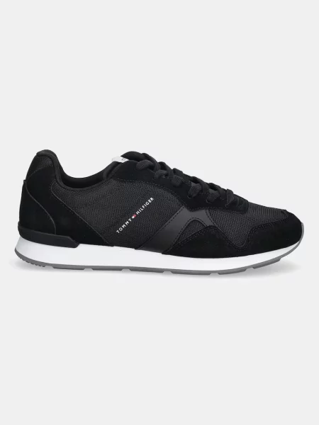 Tenisky Tommy Hilfiger RUNNER ICON MIX čierna