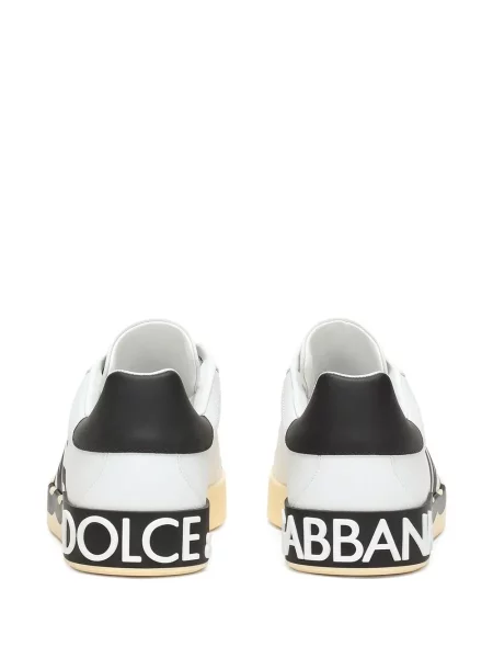 Tenisky Dolce & Gabbana Portofino s potiskem bílé