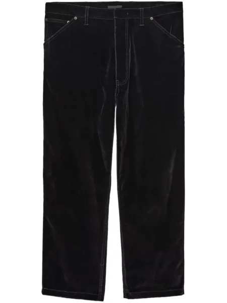 Pantaloni Prada de catifea negru
