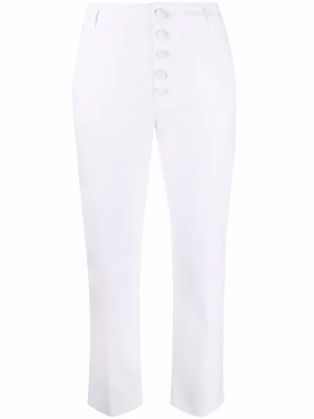 Pantaloni Dondup alb