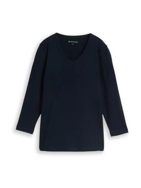TOM TAILOR Tricou închis albastru