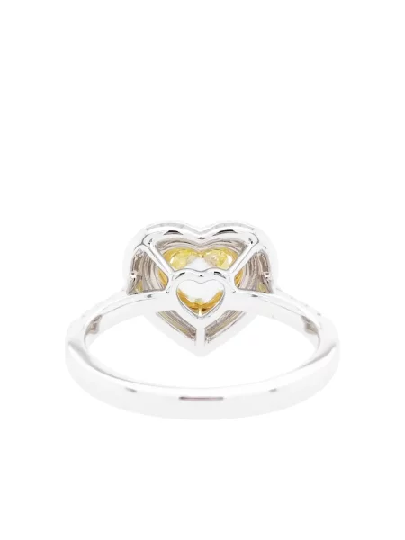Пръстен Hyt Jewelry със сърца бяло