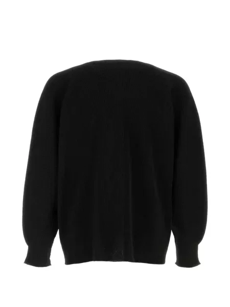 Ζακέτα Homme Plissé Issey Miyake με λαιμόκοψη v μαύρο