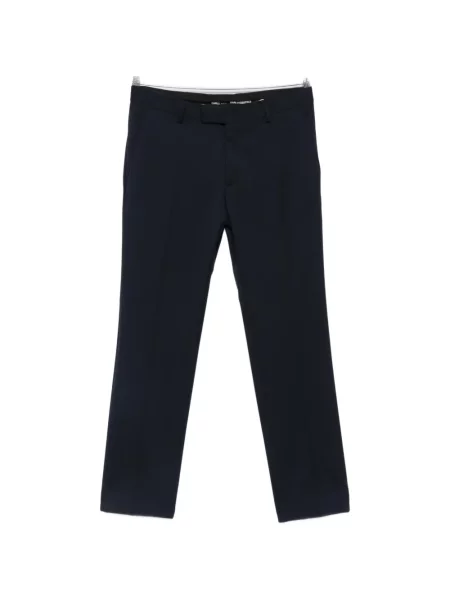 Pantaloni Karl Lagerfeld albastru
