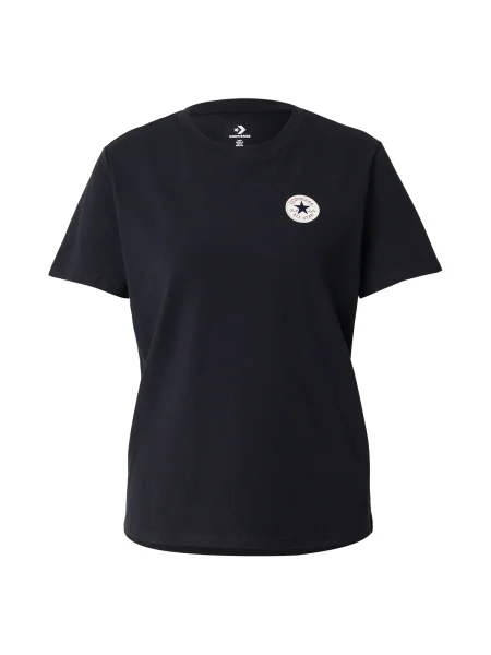 CONVERSE Tricou negru alb
