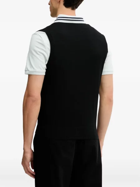 Vestă Benetton de lână negru