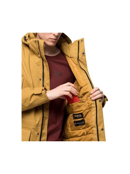 Geacă Jack Wolfskin portocaliu