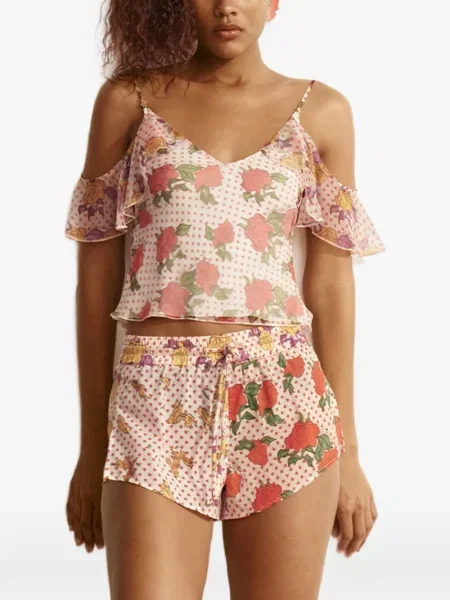 Bluză Donde Esteban cu model floral cu imagine
