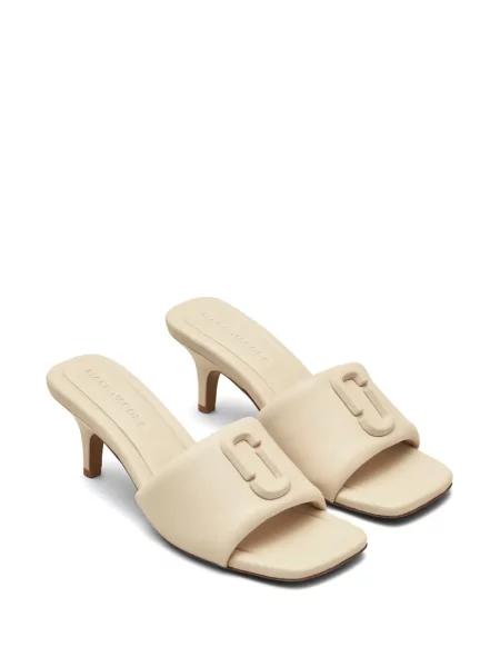 Sandale Marc Jacobs din piele alb