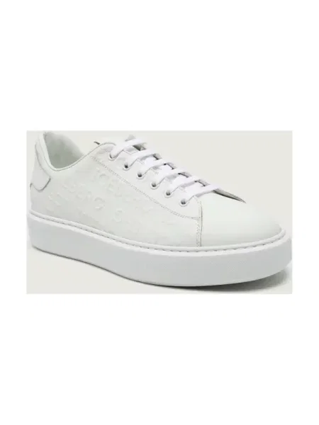 Iceberg Teniși din piele BOZEMA alb