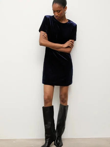 Сукня Answear.LAB mini облягаюче синій