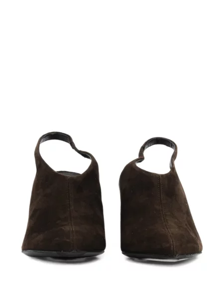 Pantofi cu toc Paul Warmer slingback maro
