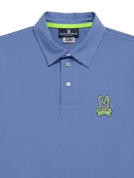 Polo Psycho Bunny albastru