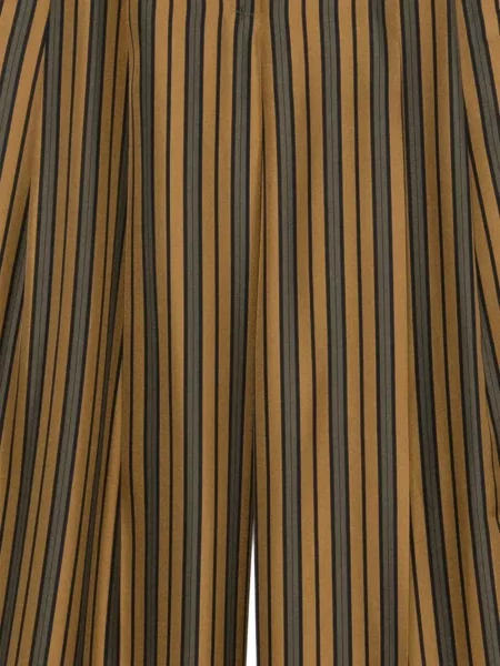 Pantaloni Alberto Biani cu dungi maro