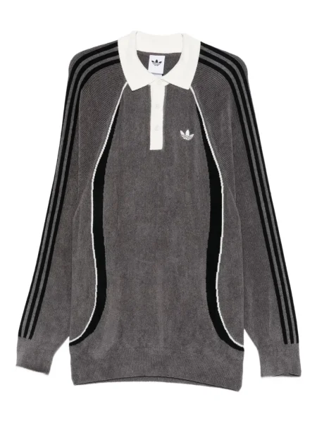 Велур панталон Adidas синьо