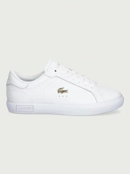 Кожаные кроссовки Lacoste