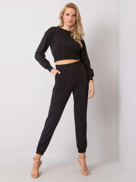 Sportski komplet Fashionhunters crna
