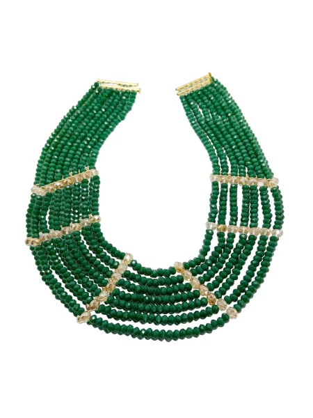 Colier Jennifer Gibson Jewellery verde