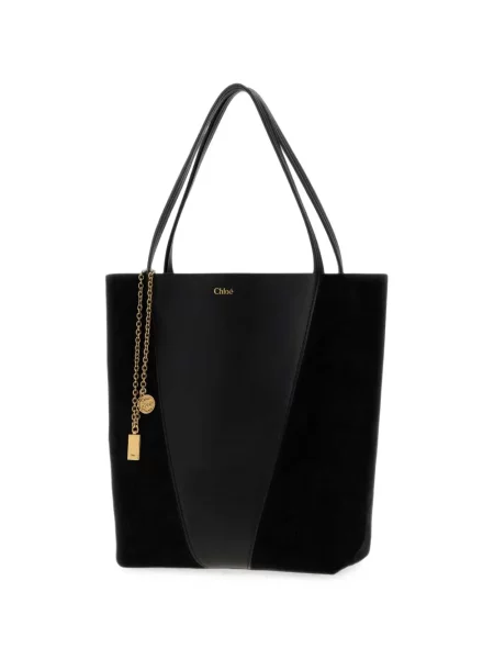 Geantă shopper Chloé negru