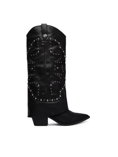 Steve Madden Каубойски обувки Stagecoach черен