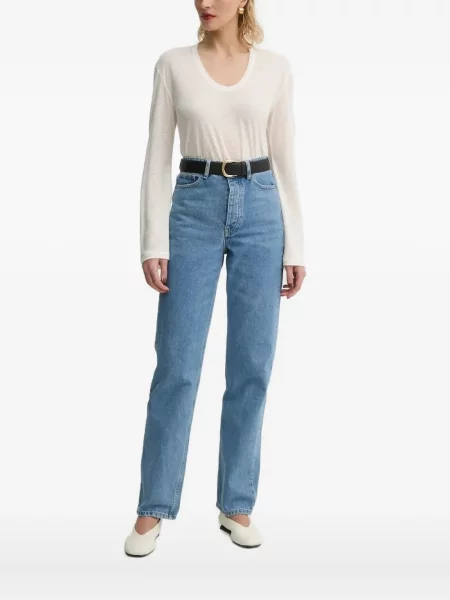 Top By Malene Birger lung alb