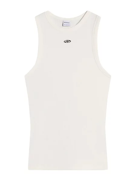 Bershka Tricou alb