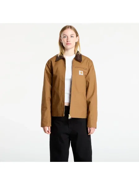 Carhartt WIP Prehodna jakna Detroit konjak / temno rjava