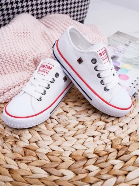 Кецове Big Star Shoes бяло