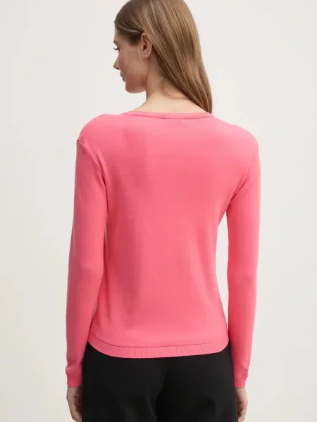 Легкий кардиган United Colors Of Benetton розовый