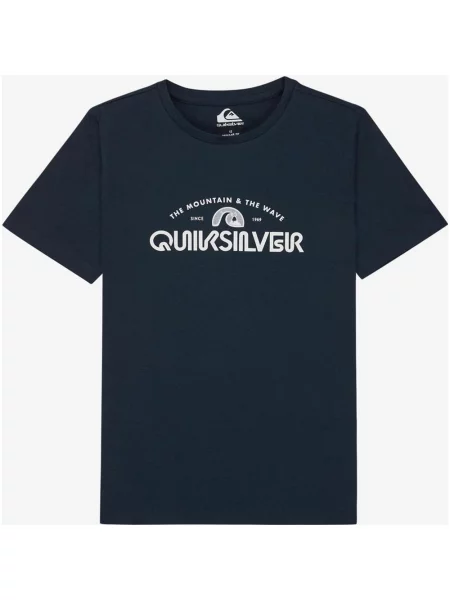 Koszulka Quiksilver Ev Corpo Classic granatowa chłopięce 12 niebieska