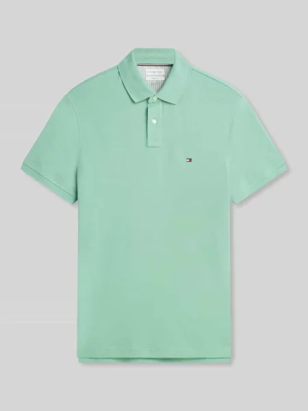 Koszulka polo o kroju regular fit z mieszanki bawełny Tommy Hilfiger