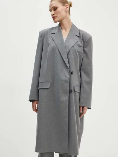 Kabát Toretto Classic Tailori dámský přechodný šedá