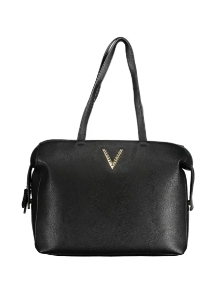 Geantă shopper Mario Valentino cu autograf negru