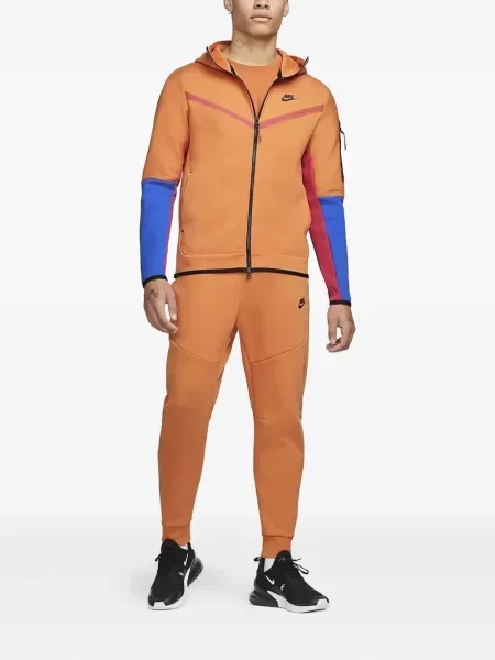 Majica s grafičkim motivom Nike od flisa s printom s kapuljačom plava