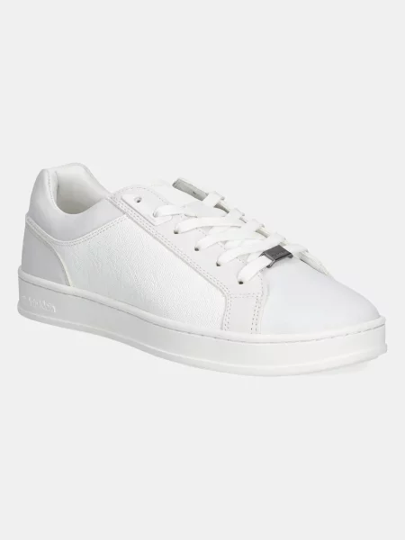 Маратонки Calvin Klein LOW TOP LACE UP NB MONO бяло