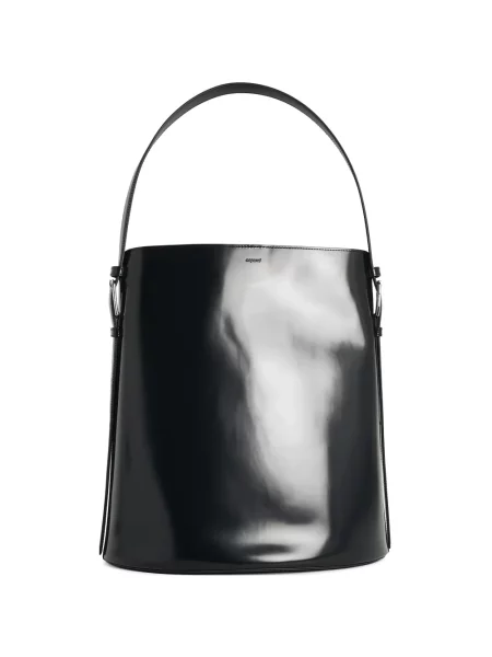 Geantă bucket Coperni din piele negru