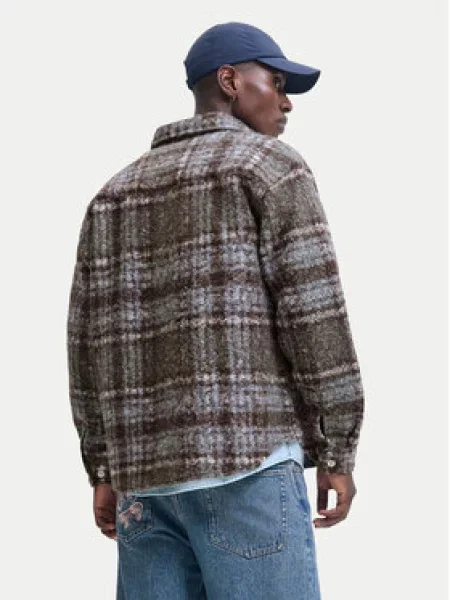 Jack & Jones Marškinių švarkas Denver ruda