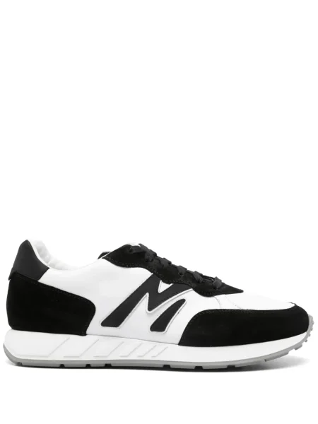 Sneakerși Magnanni cu șireturi din dantelă alb