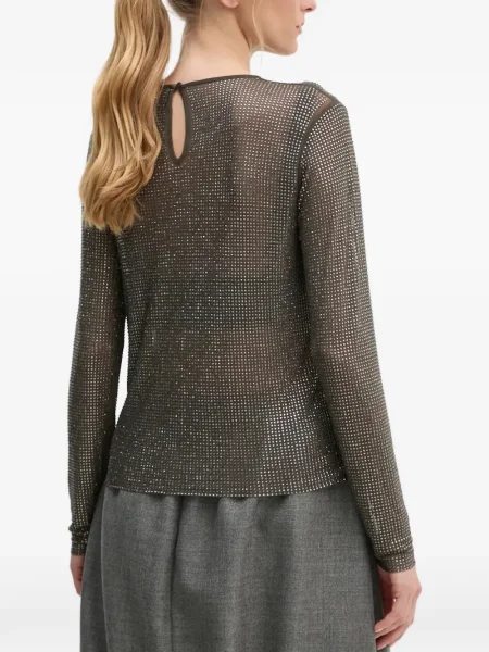 Top Samsøe Samsøe lung gri