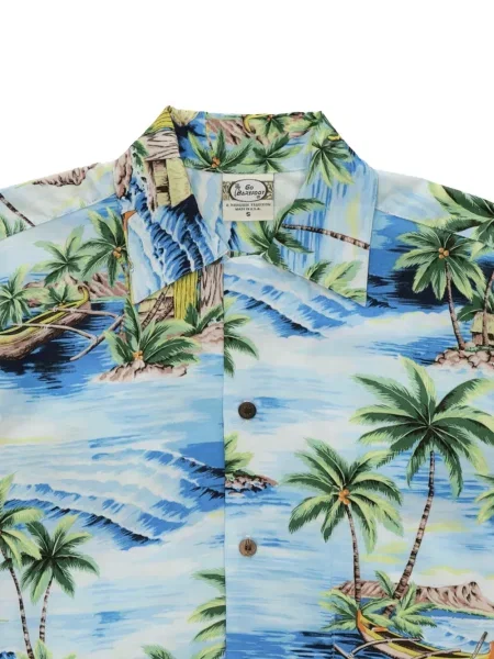 Къс риза Fortela синьо