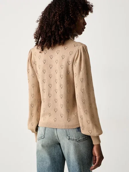 Sweter Twinset beżowy