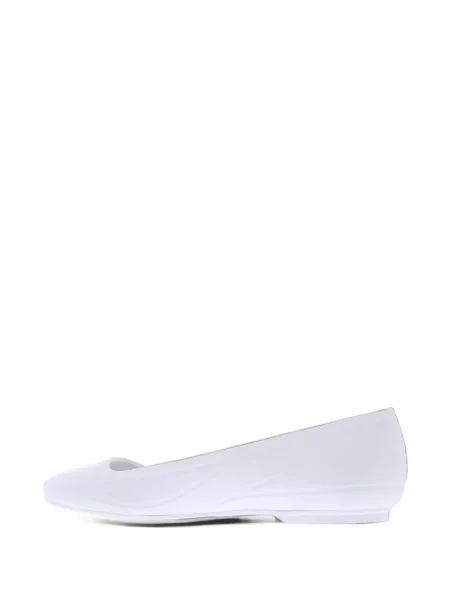 Balerini Calvin Klein din piele alb