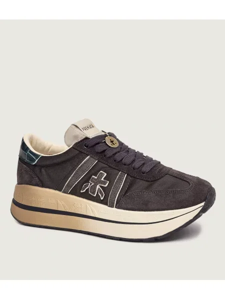 Pantofi Premiata din piele maro