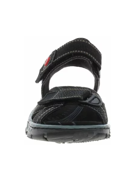 Planinarenje sandale Rieker crna