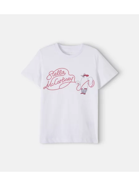 Gyerek póló Stella Mccartney fehér