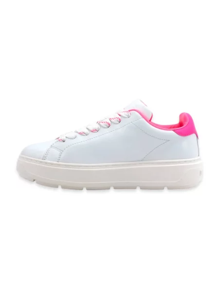 Sneakersy Love Moschino skórzane białe