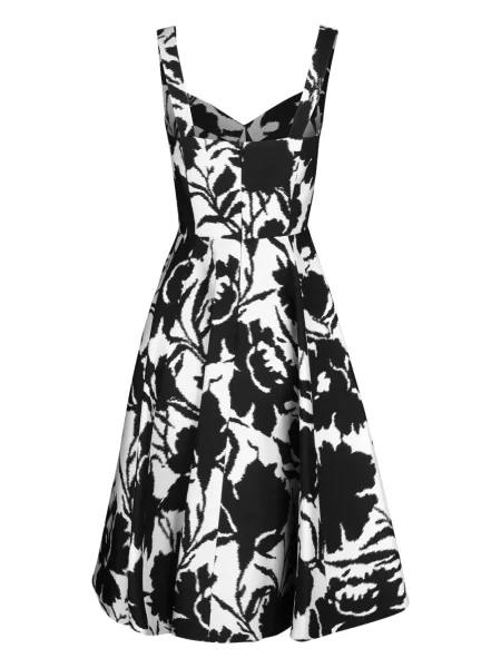 Костюм тениска Michael Kors Collection на цветя с принт розово