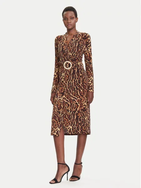 Joseph Ribkoff Sukienka koktajlowa brązowy