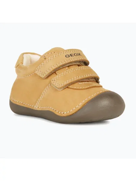Buty dziecięce Geox Tutim biscuit brązowe